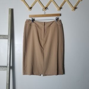 NWT WORTHINGTON WORKS TAN SKIRT SIZE 12